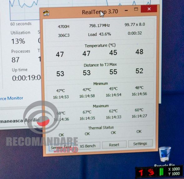 temperatur laptop asus G56JR-CN168D